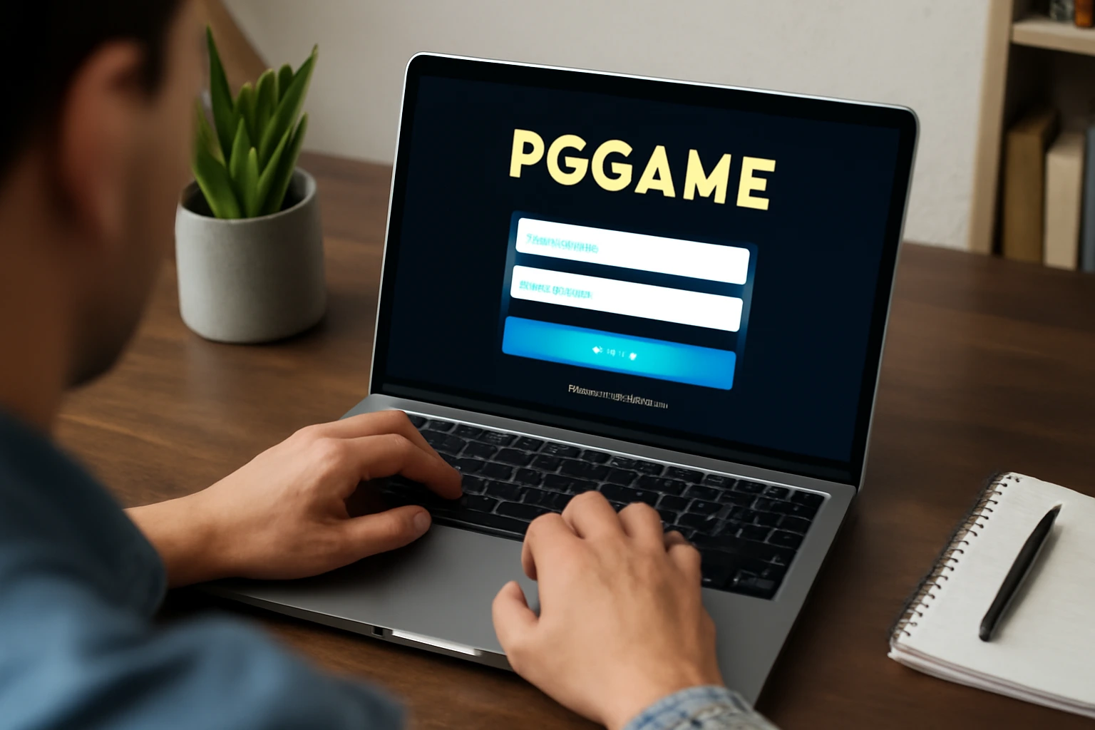 Não Perca tempo, o rRgistro na site PGGAME