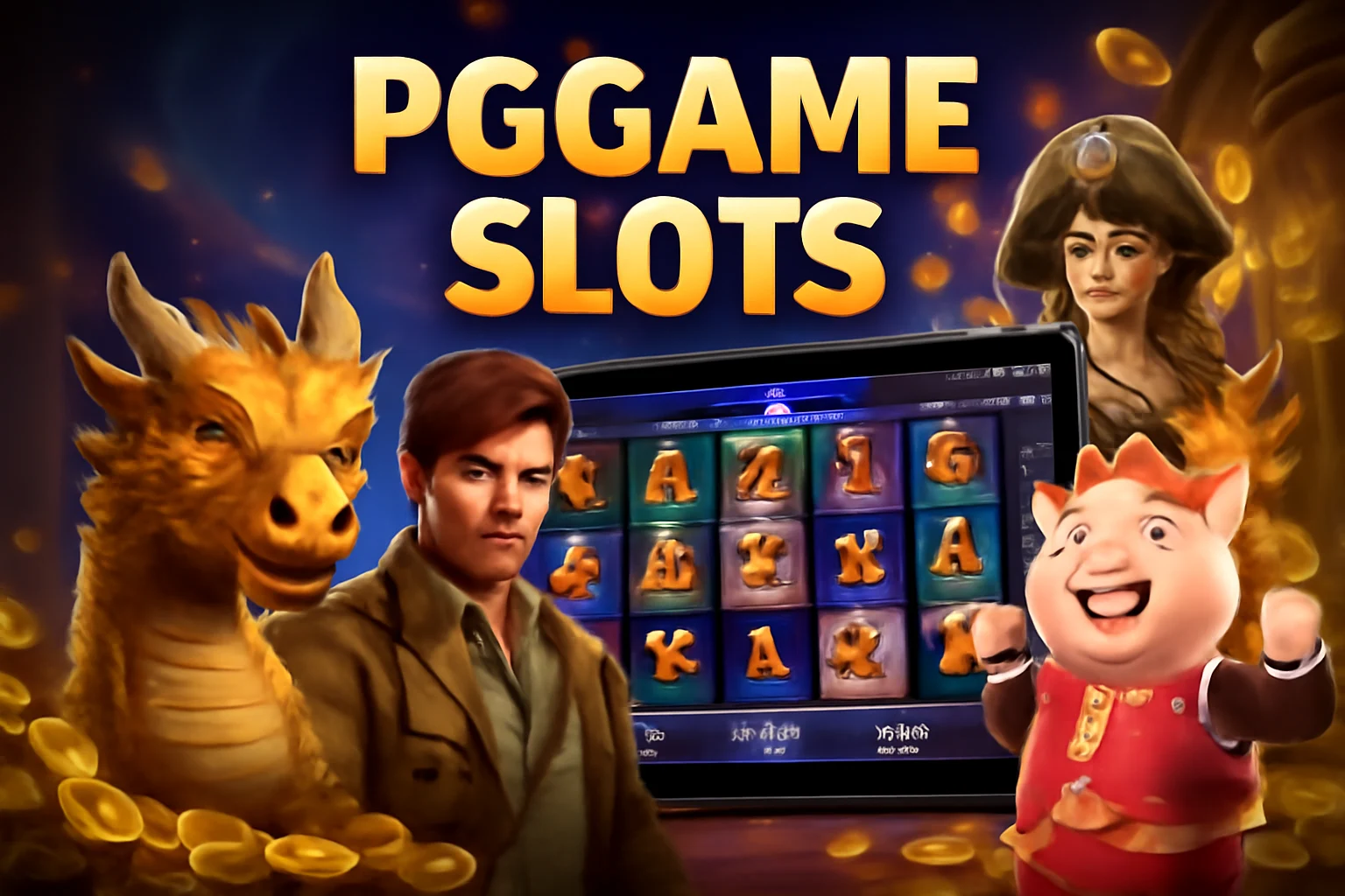Explore o mundo das slot machines no PGGAME Casino
